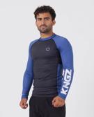 KINGZ Ranked Performance V2 L/S Rashguard-blue